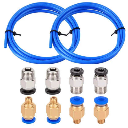 Aokin 2 PTFE Bowden Tubing (1.5m/Each Blue) for 1.75mm 2pcs 1.5m Blue [1]