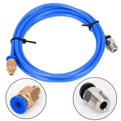Aokin 2 PTFE Bowden Tubing (1.5m/Each Blue) for 1.75mm 2pcs 1.5m Blue [5]