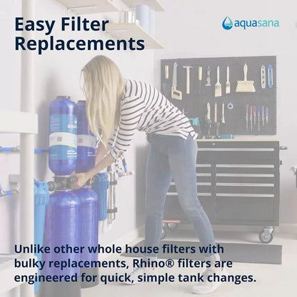 Aquasana Whole House Replacement Pre-Filters | 4 Count 10” Pre-filters, White [3]