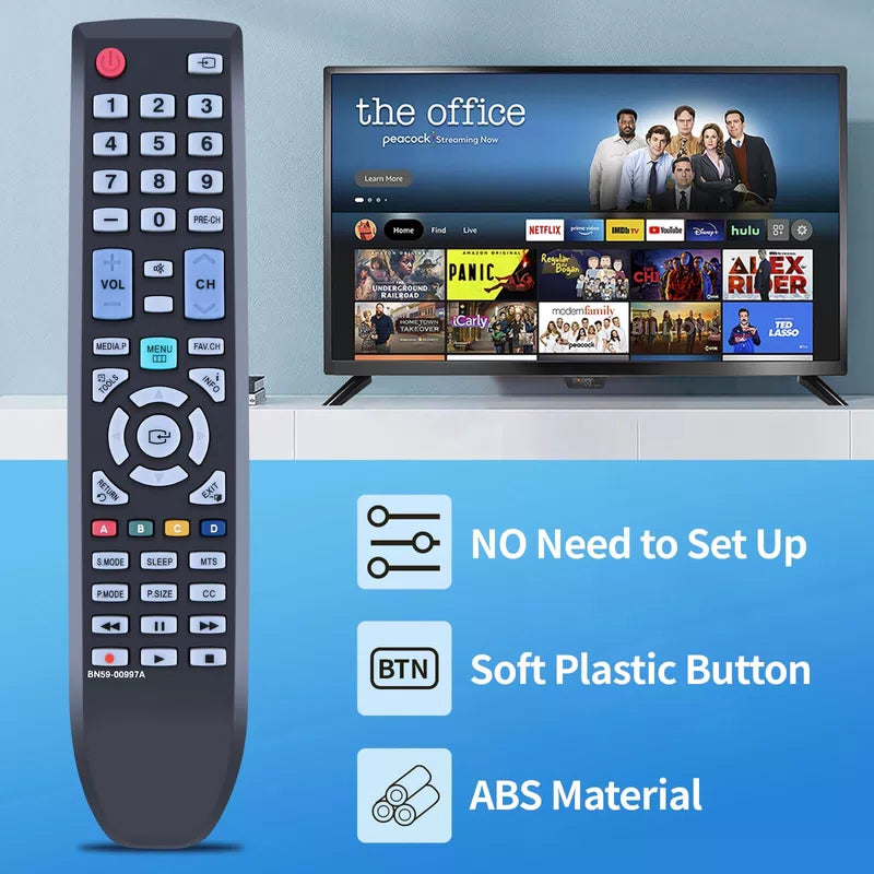BN59-00997A Remote Control For Samsung LED LCD TV LN19C450E1D LN22C450E1D [3]