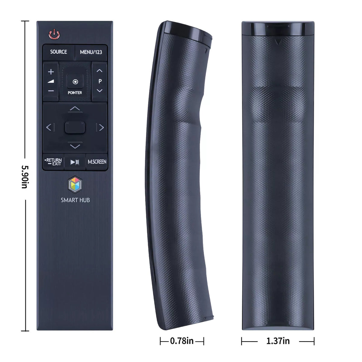 BN59-01220D For Samsung HUB Smart TV Remote Control 01220E 01220G 01220B [5]