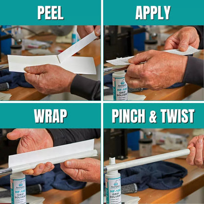 Brampton Basic Golf Grip Kit for Club Regripping - 15 Premium Chestnut [3]