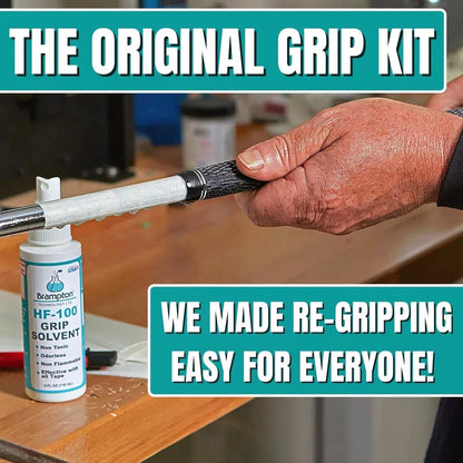 Brampton Basic Golf Grip Kit for Club Regripping - 15 Premium Chestnut [5]
