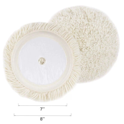 CASOMAN 7-Inch Buffing and Polishing Pad Kit, 7 Pieces 7" 7 inches [4]