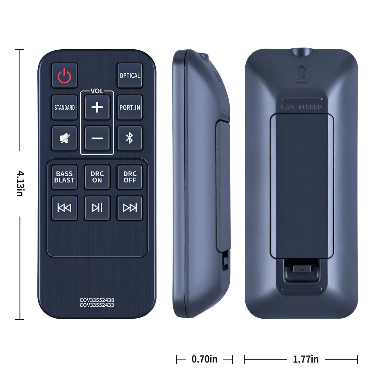 COV33552433 COV33552438 Replacement Remote Control For LG Sound Bar SK1 [2]