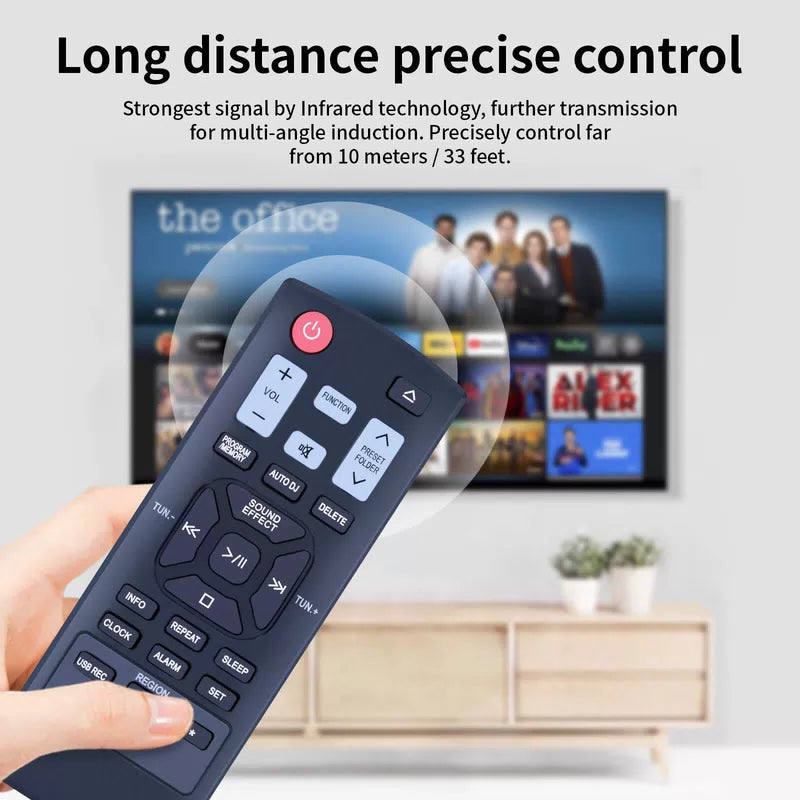 COV34618201 Remote Control For LG Mini Hi-Fi Audio System CM4360 CMS4360F [7]