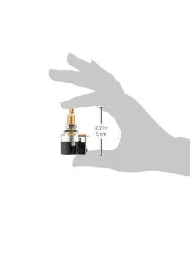 CTS 500k Push/Pull Potentiometer for Guitar - Push Pull Pot, Long Split black [5]