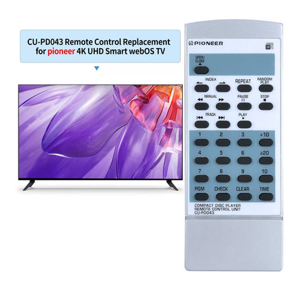 CU-PD043 Remote Control For Pioneer CUPD043 PWW1056 CD Player [2]