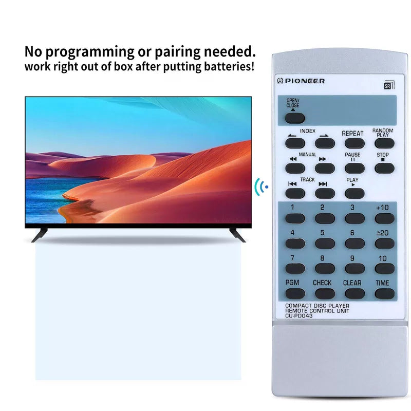 CU-PD043 Remote Control For Pioneer CUPD043 PWW1056 CD Player [6]
