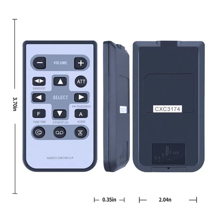 CXC3174 Remote Control For Pioneer Car Audio System FH-P4200MP FHP4200MP [3]