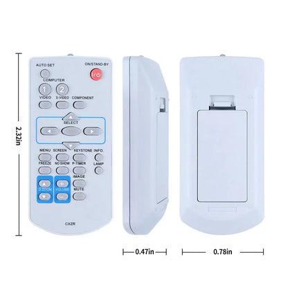 CXZR Remote Control For Sanyo Projector PLC-XW200K PLC-XW250K PLC-XW200 [5]