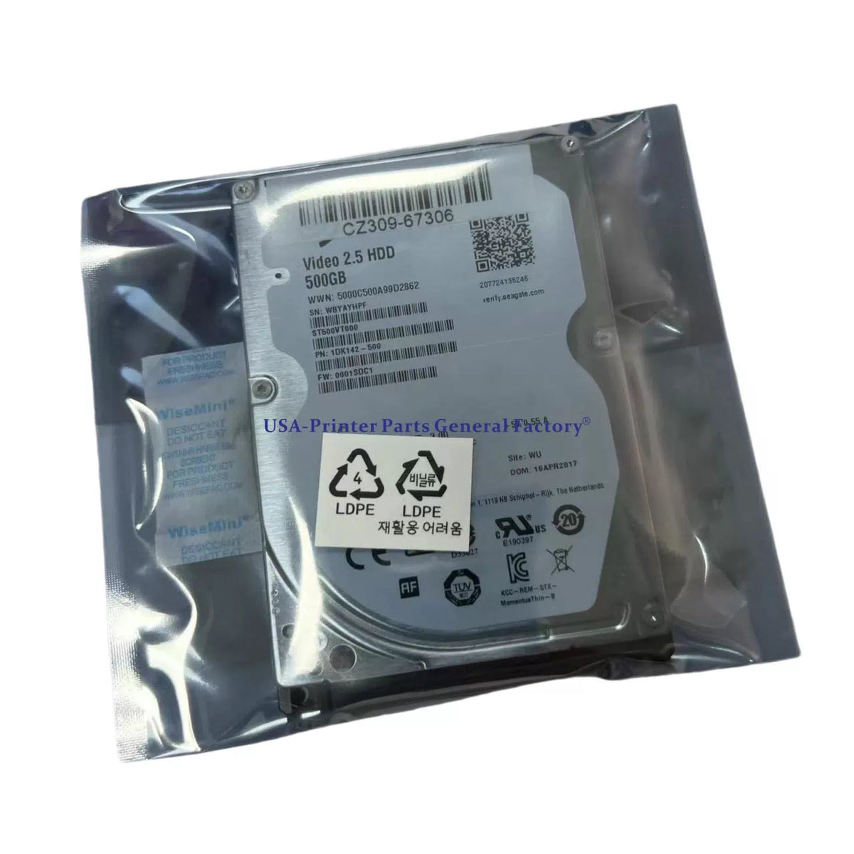 CZ309-67306 Hard Disk Drive For HP PageWide XL 8000 XL5100 HDD CZ309-67004 [1]