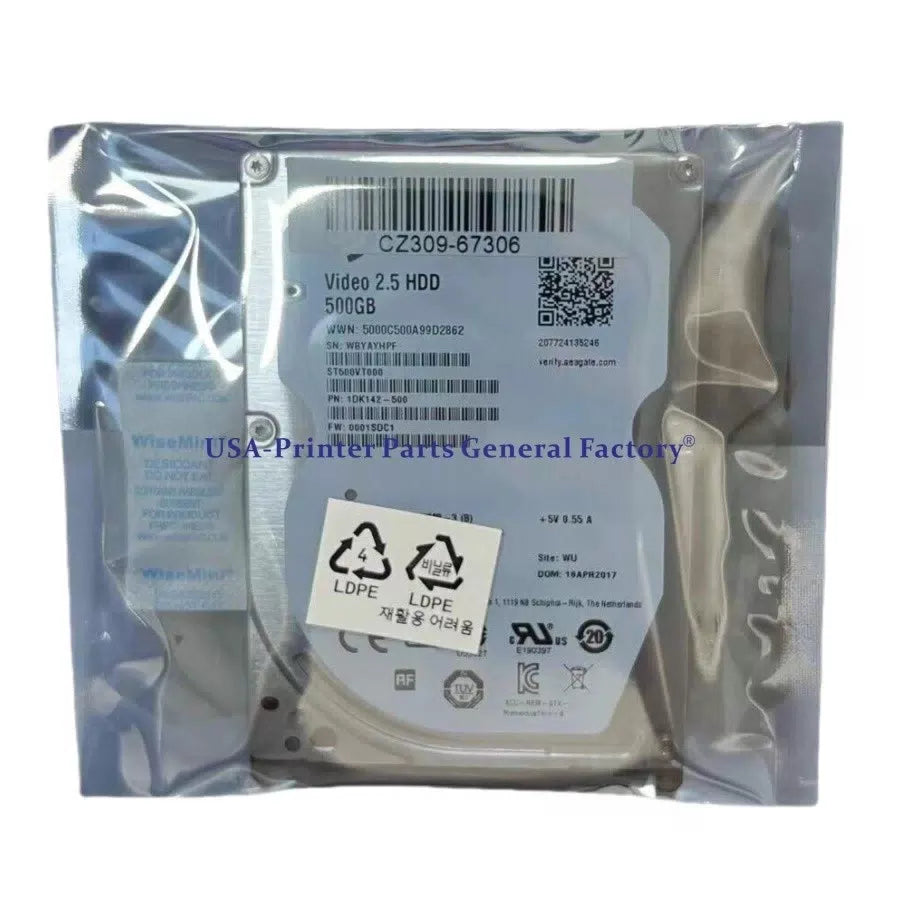 CZ309-67306 Hard Disk Drive For HP PageWide XL 8000 XL5100 HDD CZ309-67004 [3]