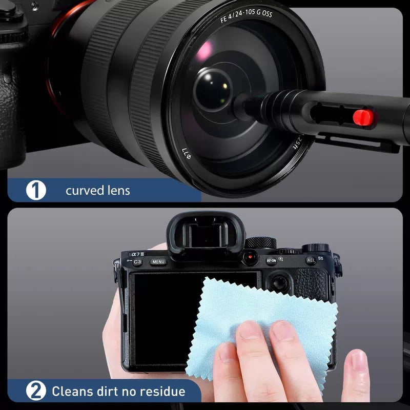 Camera Lens Cleaning Kit - Mirrorless and DSLR Kit, Black [4]
