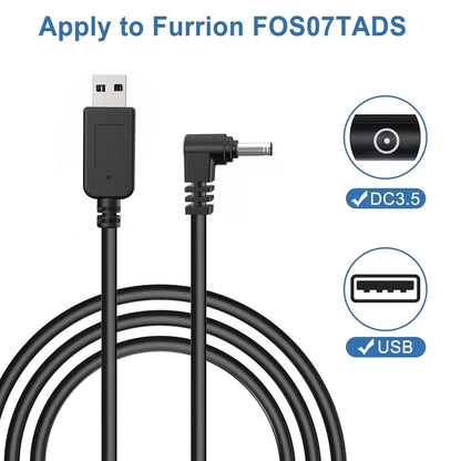 Car Charger Cable,USB to DC Plug Cable for Furrion FOS07TADS Vision S... [4]
