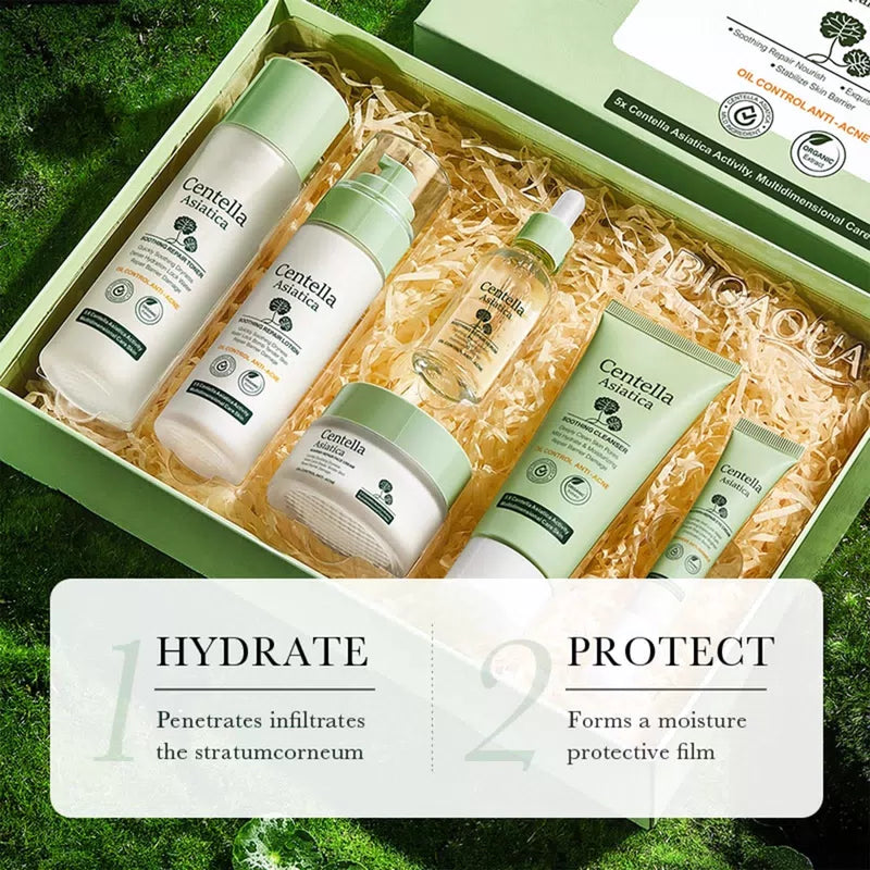 Centella Skincare Sets,6-Piece Hydrating Set , Face Care Kit C [3]