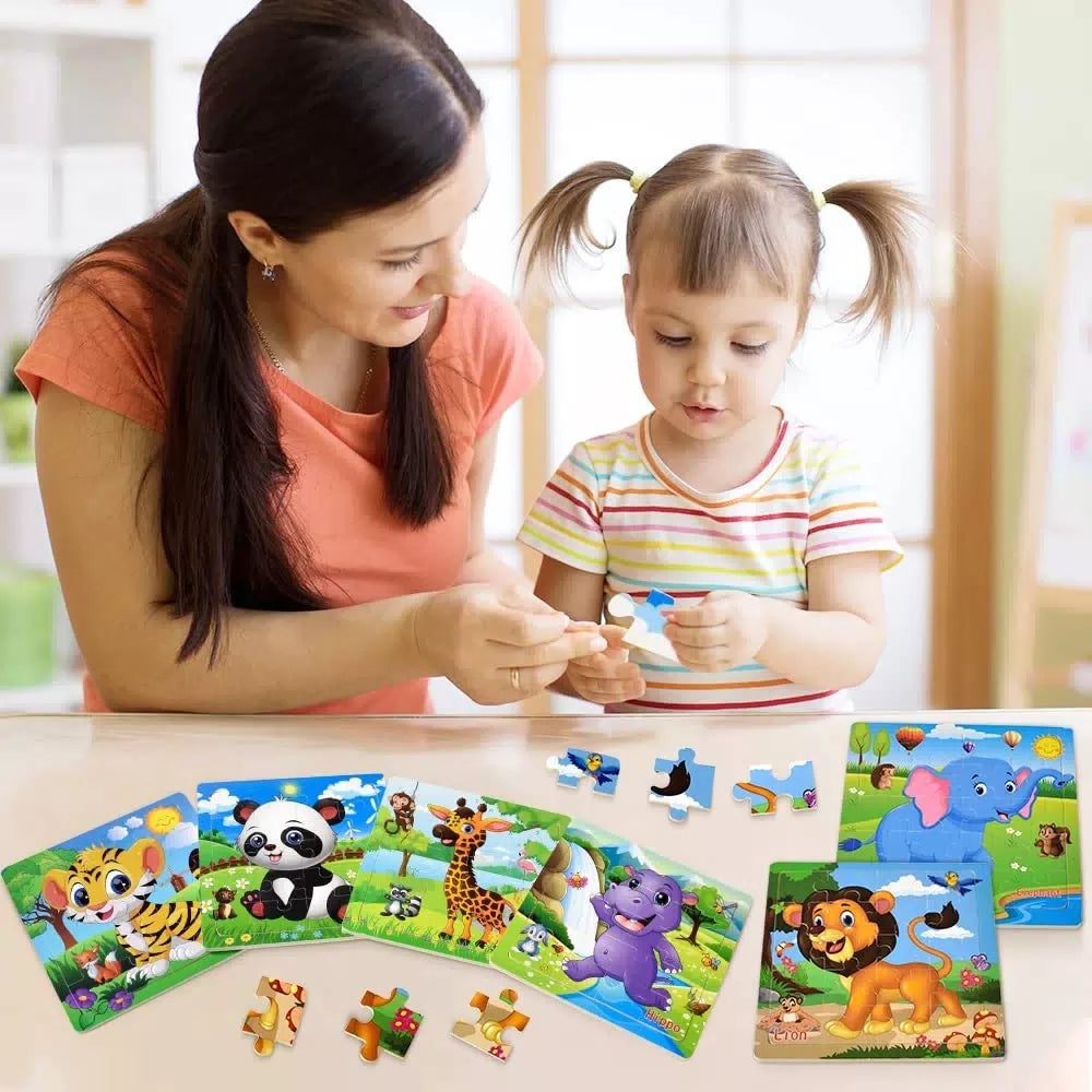 Chafin Puzzles for Kids Ages 3-5 Toddler 20 pieces, 5.9x 0.2 inches [5]