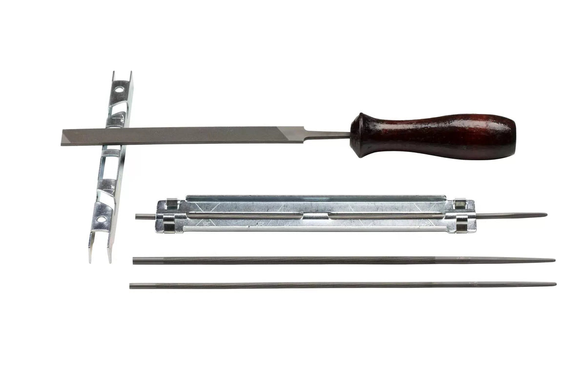 Chainsaw Sharpening File Kit, Chain Sharpener - 8 Packs - 3 Round... [4]