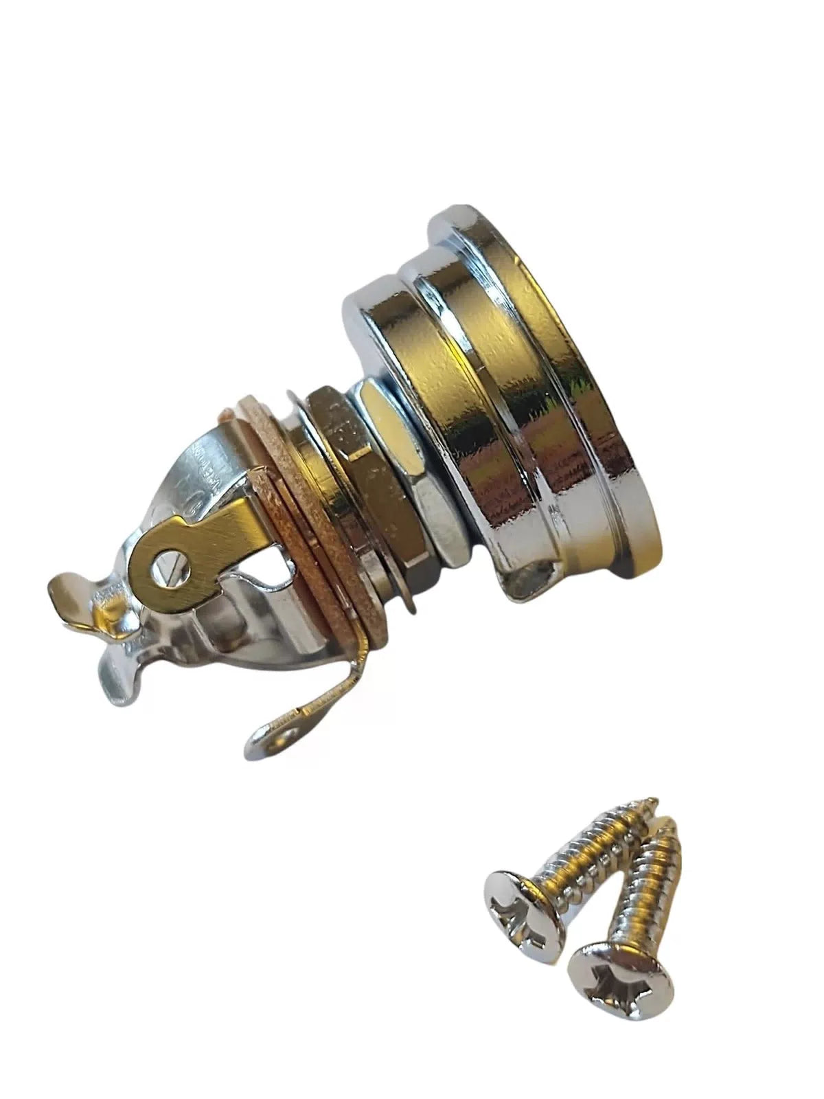 Chrome Electrosocket Jackplate with Pure Tone Full-contact Output Jack [4]