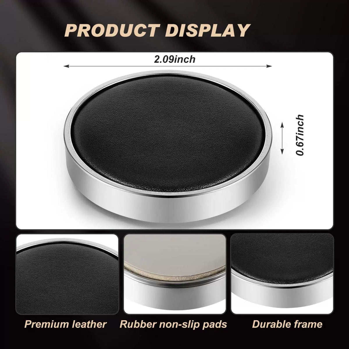 Cinnvoice 2 Pcs Watch Cushion Casing Movement Pad Holder... [2]