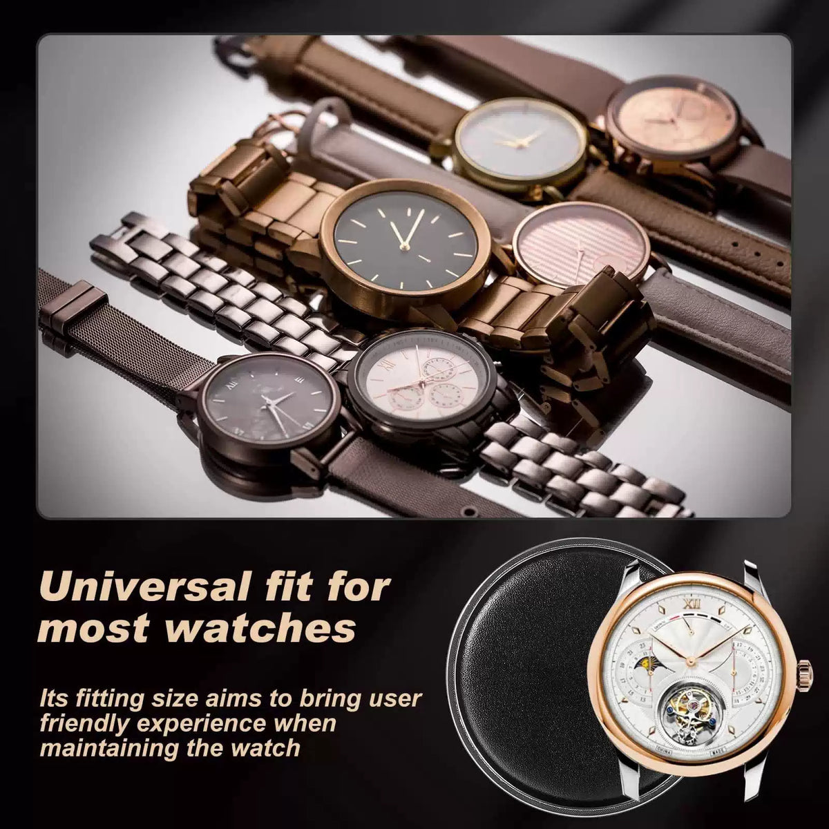 Cinnvoice 2 Pcs Watch Cushion Casing Movement Pad Holder... [4]