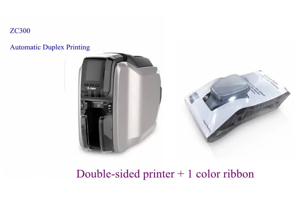 Color Card Printer Double Print Card Making Machine Special Job Permit PVC Card Dye Sublimation Printer ZC300 [7]