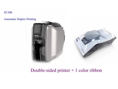 Color Card Printer Double Print Card Making Machine Special Job Permit PVC Card Dye Sublimation Printer ZC300 [7]