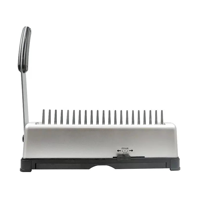 Comb Clip Strip Apron Punching Machine 21 Hole Tender Book Binding Machine 10 Hole Clip Strip A4 Binding Machine [1]