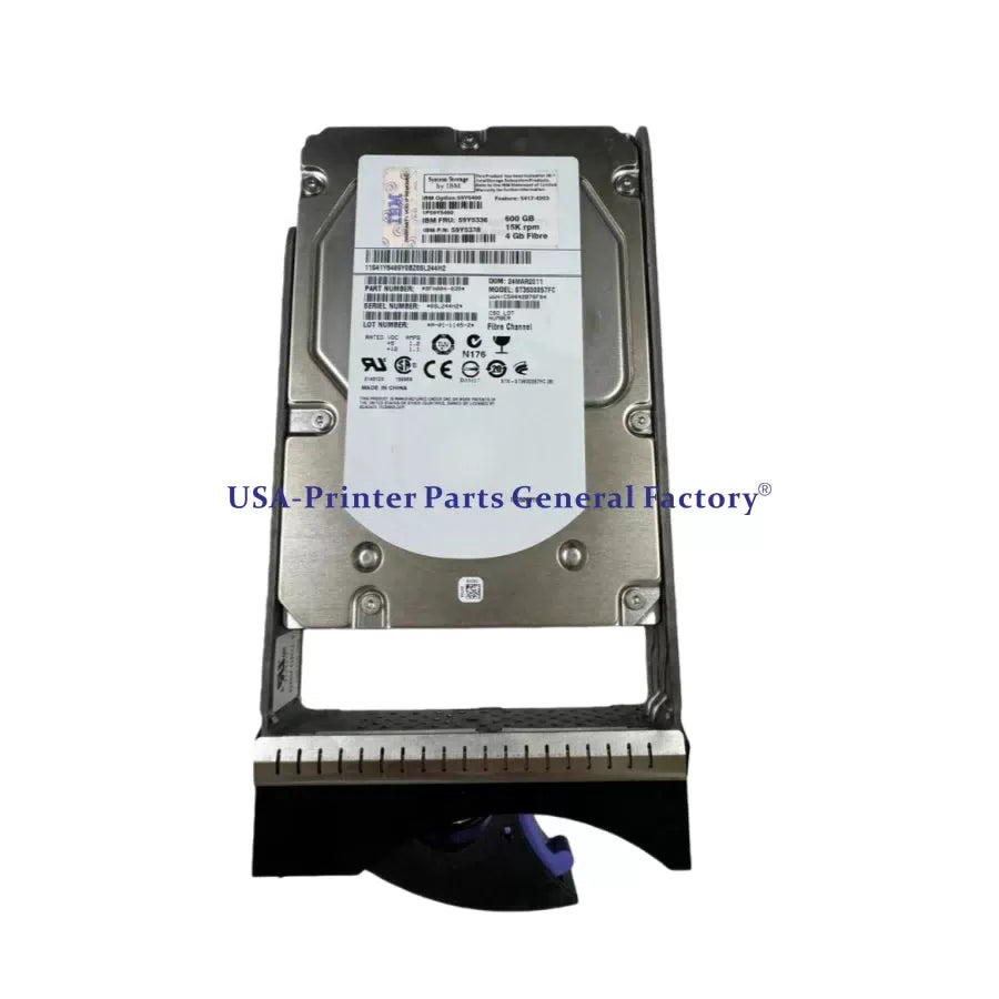 Compatible For 59Y5336 IBM 600GB 15K 4GBPS FC 3.5" HARD DRIVE 59Y5460 59Y5322 [1]