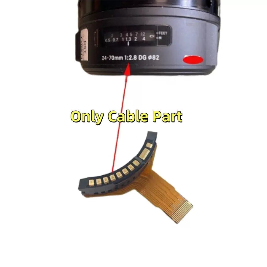 Compatible For SIGMA 24-70 2.8 DG OS For CANON Interface Lens Contact Cable Part [3]