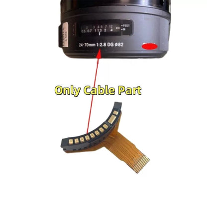 Compatible For SIGMA 24-70 2.8 DG OS For CANON Interface Lens Contact Cable Part [3]