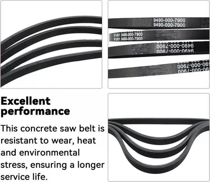 Concrete Saw Belt Kit Fits for Stihl TS420 TS500i Cutquik Drive Belt,... [5]