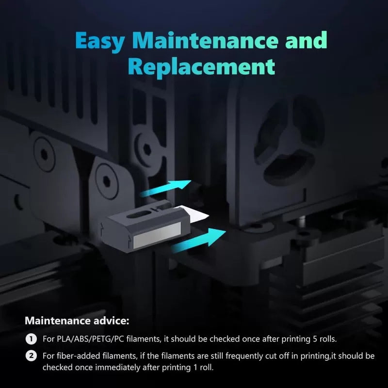 Creality K2 Plus/K2/ Pro Filament Cutter,  Plus Combo Black [5]