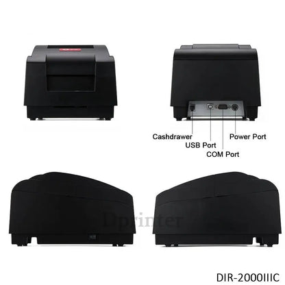 Desktop Dot Matrix Receipt Printer with Auto Cutter 76mm Paper [3]