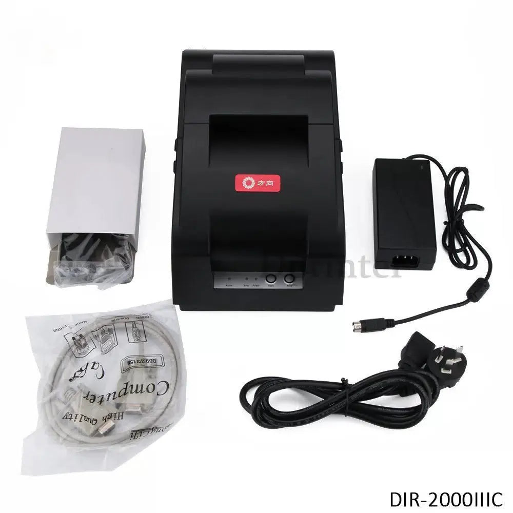 Desktop Dot Matrix Receipt Printer with Auto Cutter 76mm Paper [5]