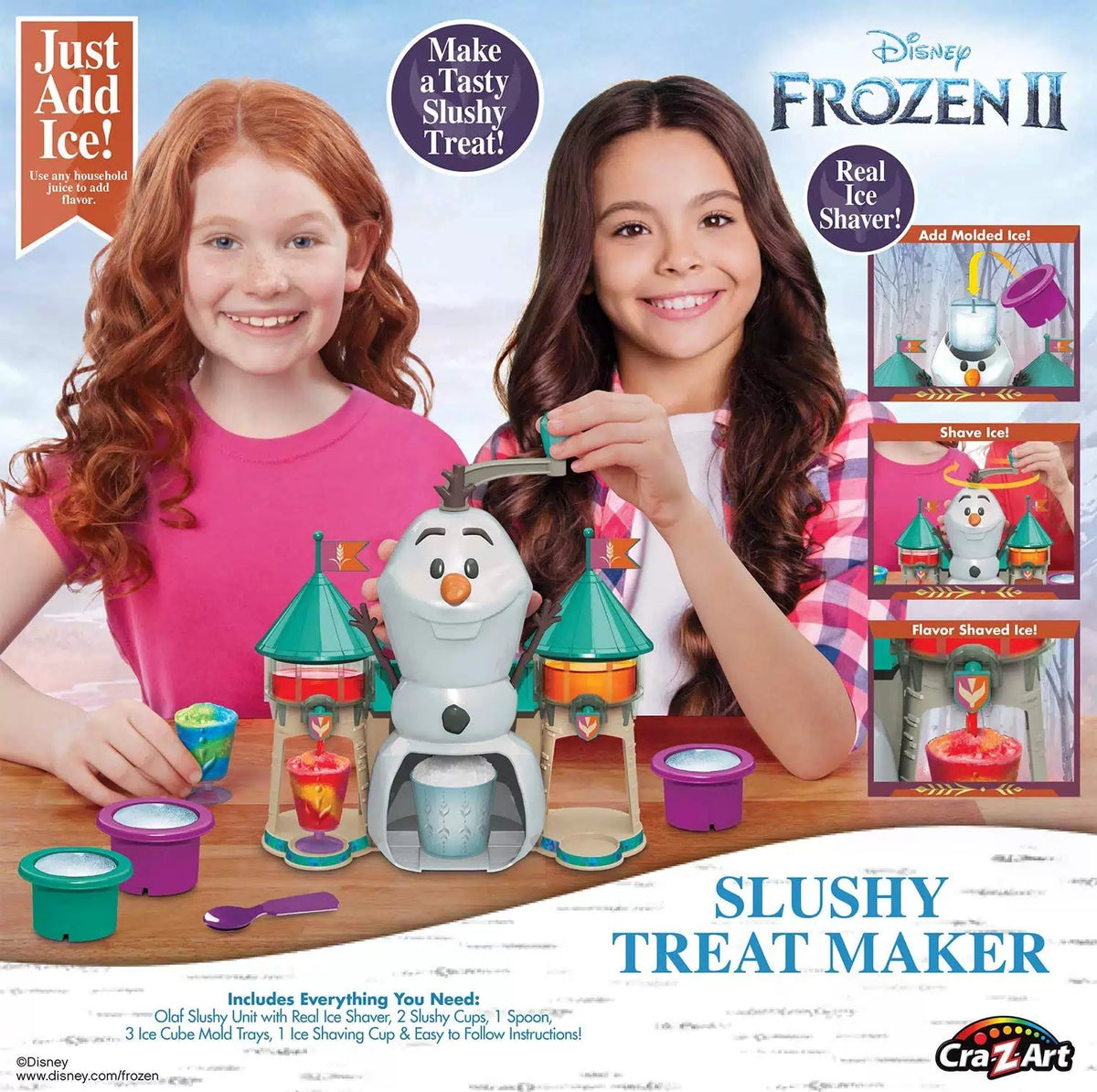 Disney Frozen II Slushy Treat Maker Includes Unit, Medium, Standard [2]