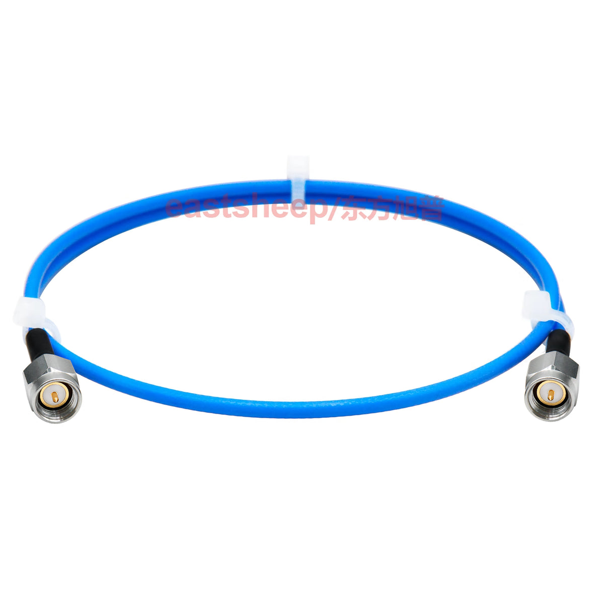 Dongfang Xupu High Frequency Connector Cable, SMA Male to Male, 0.8m, RM086-SMA-JJ Stainless Steel, Low VSWR Flexible Cable, 18G [2]