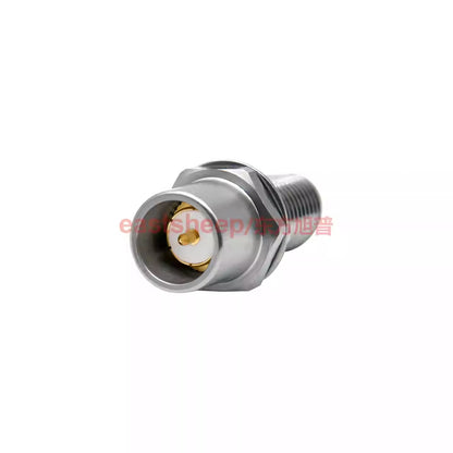 Dongfang Xupu RF Adapter, Stainless Steel Quick-Connect SMA Male to Female Threaded Mount DC-18G, 1 Piece K-SMA-JYKG [2]