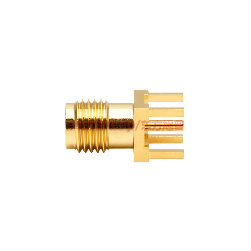 Dongfang Xupu RF Coaxial Connector SMA-KHD PCB Panel Socket Positive Pin SMA-KE Female, 1 Piece SMA-KHD-6G [4]
