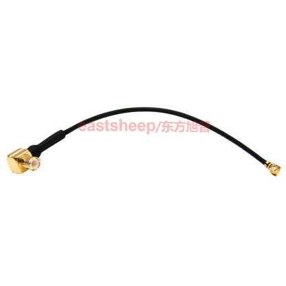 Dongfang Xupu RF Connector Cable IPEX to MCX Right Angle Male Connector UFL1 Generation 0.2m RG1.37-IPEX/MCX-JW [3]