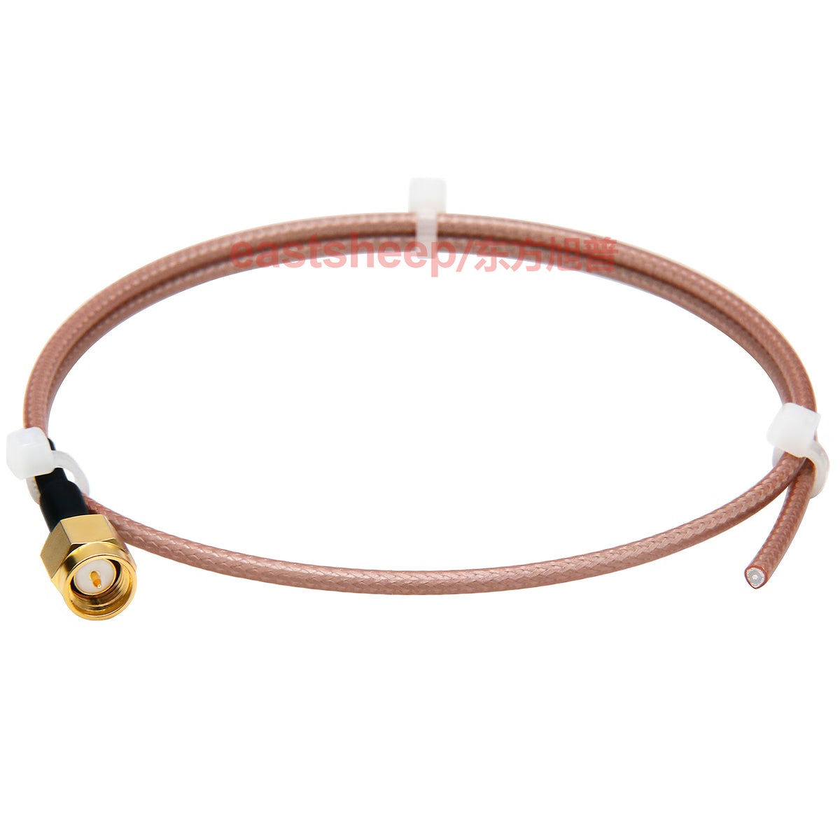 Dongfang Xupu RF Connector Cable SMA-J Male Single-End Silver-Plated Coaxial Cable 0.2m DC-6G RG316-SMA-J Single-End [3]