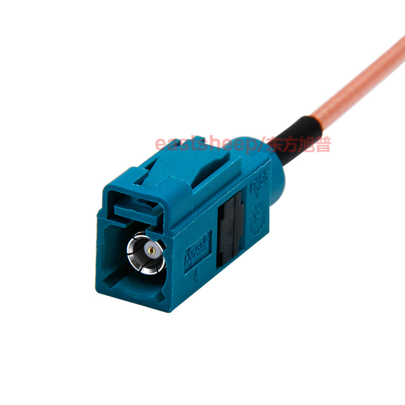 Dongfang Xupu RF Connector Cable, FAKRA Female Z-type Adapter to SMA Male Jumper Cable, 1.5 meters, RG316-FAKRA-K (Z-type)/SMA-J [2]