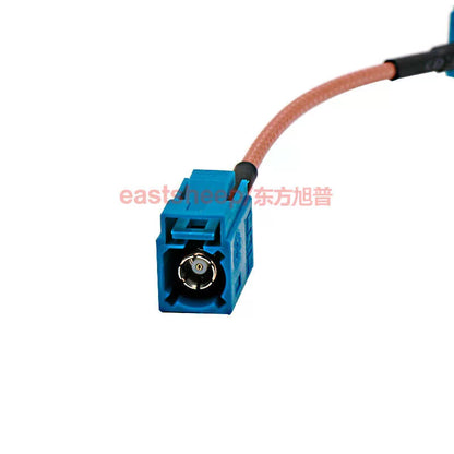 Dongfang Xupu RF Connector Cable, FAKRA Female to Female, 0.2m, RG316-FAKRA (Z-type)-KK [3]