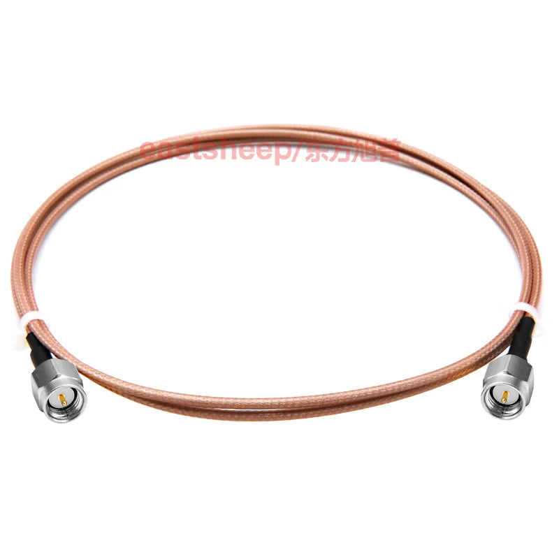 Dongfang Xupu SMA Male to SMA Male RF Connector Cable, 6 Meters, Silver-plated Shielded Cable, 0-6G, RG316-SMA-JJ Stainless Steel [3]
