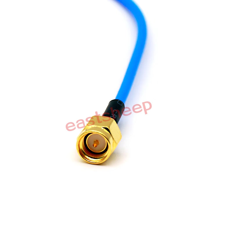 Dongfang Xupu Semi-Flexible RF Cable, SMA Male to SSMC Right-Handle, 0.2m, KTR086-SMA-J/SSMC-KW [3]