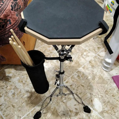 Drumstick Container Bag, Drum Stick Holder Nylon Bag for black [6]