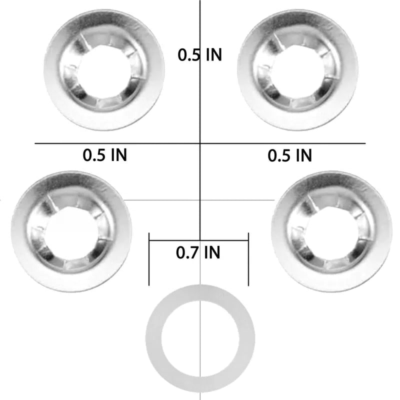 Dryer Idler Pulley Kit Drum Roller Repair May-tag... [4]