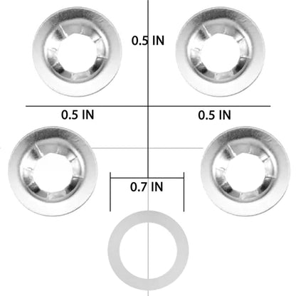 Dryer Idler Pulley Kit Drum Roller Repair May-tag... [4]