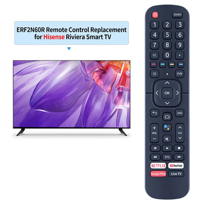 ERF2N60R Voice Remote Control For Hisense Riviera Smart TV 65H7709 40H5509 [2]