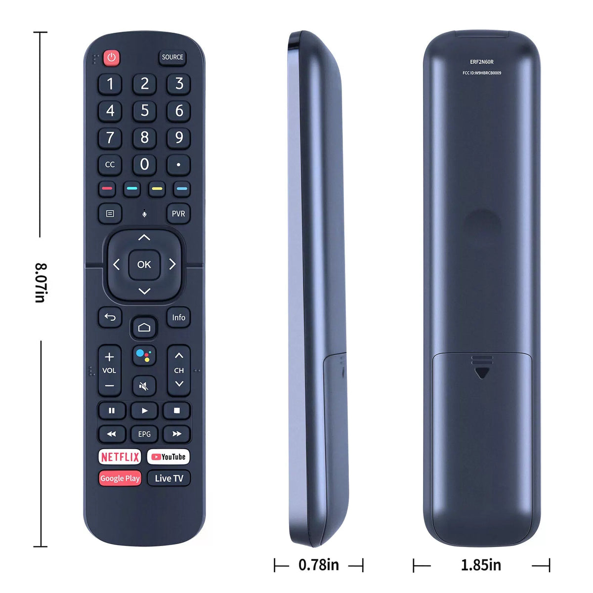 ERF2N60R Voice Remote Control For Hisense Riviera Smart TV 65H7709 40H5509 [4]